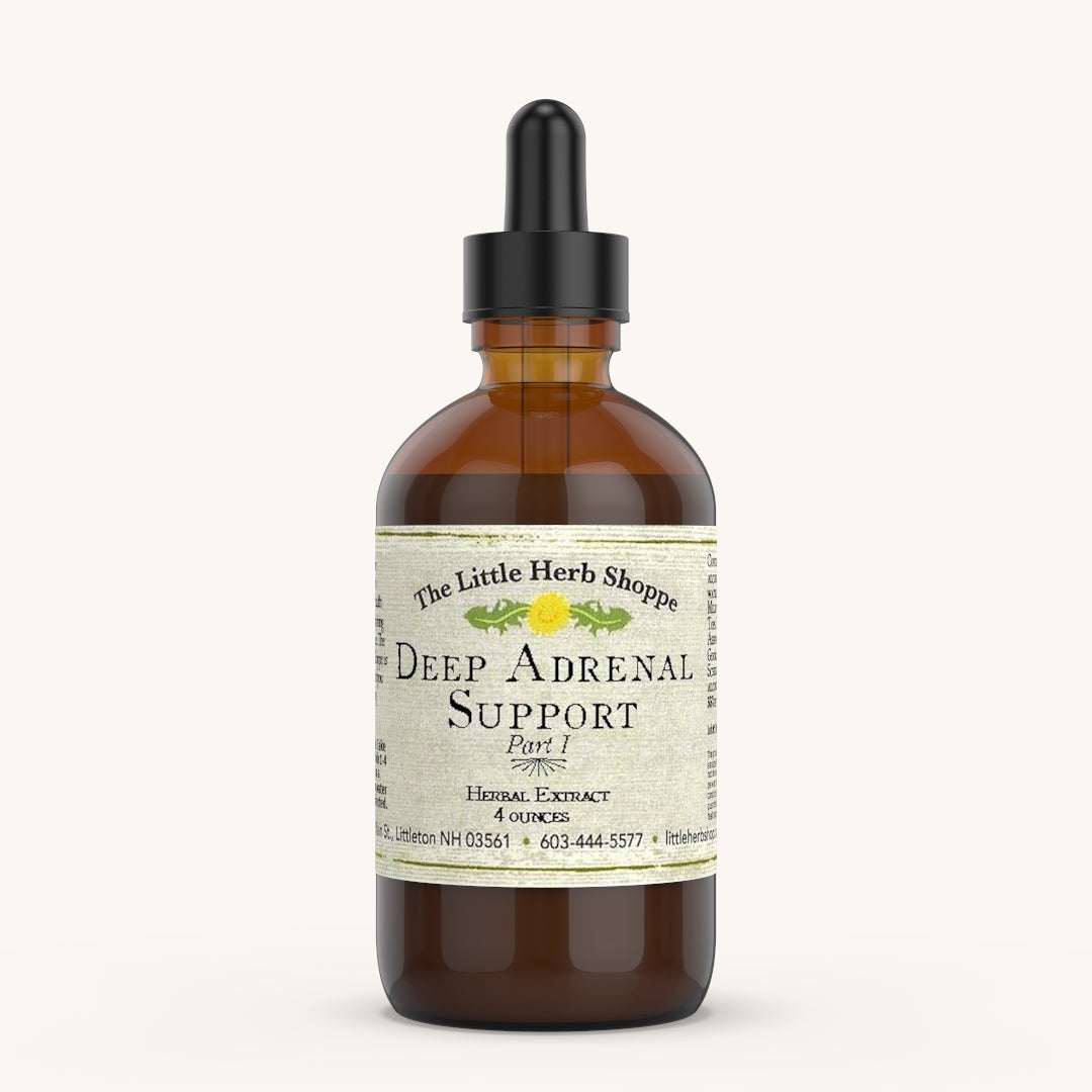 Deep Adrenal Support Part 1 Tincture – littleherbshoppe