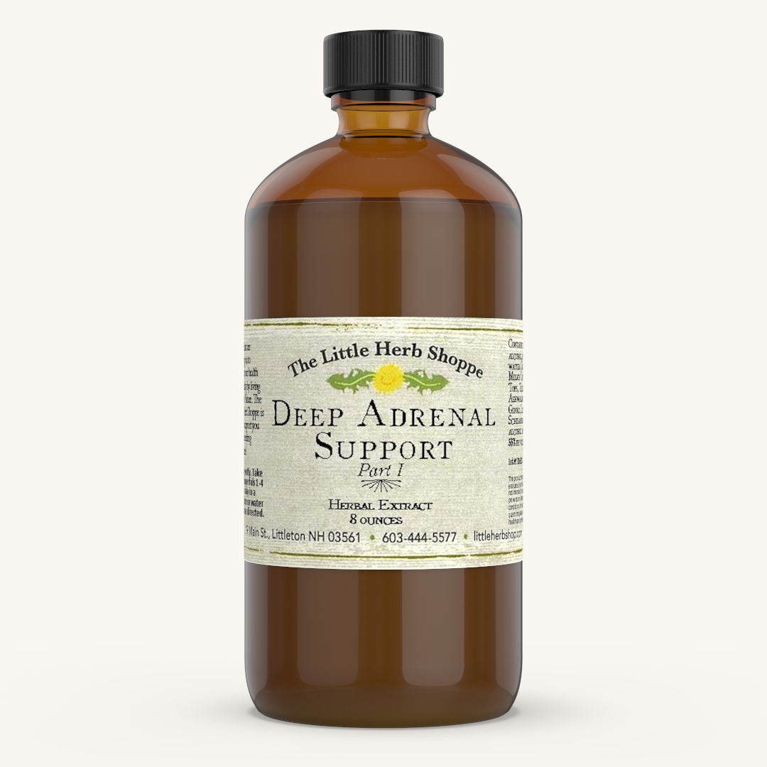 Deep Adrenal Support Part 1 Tincture – littleherbshoppe